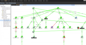 Die automatisch erstellten Layer-2-Maps halten die Administratoren über die Verbindungen in ihrem Netz auf dem Laufenden