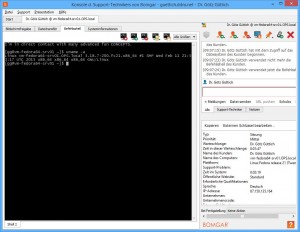 Zugriff auf die Shell eines Linux-Systems mit der Windows-Konsole