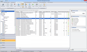 Die DeskCenter Management Suite stellt den Status der Lizenzen übersichtlich als Ampelsystem dar