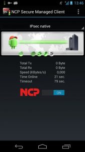NCP Secure Managed Client_Android