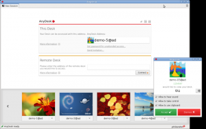 Screenshot AnyDesk Linux 2.3.1_1