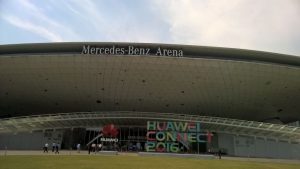 Die Keynotes wurden in Shanghais Mercedes Benz-Arena verkündet