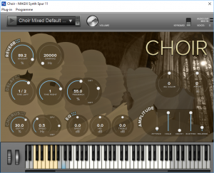 Das Plug-in für den virtuellen Chor
