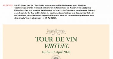 Virtuelle „Tour de Vin“- Online Weine der Österreichischen Traditionsweingütern verkosten - Screenshot Sysbus