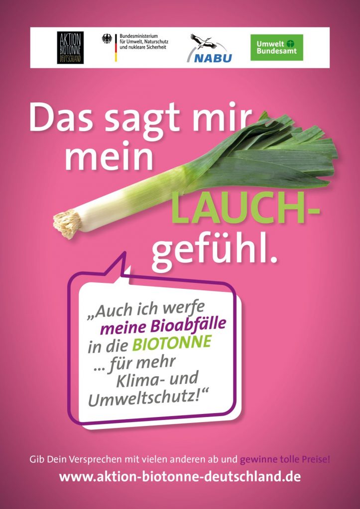 ürgerInnen werden zur Teilnahme an „Deutschlands Biotonnen-Versprechen“ aufgerufen - Foto: Aktion Biotonne