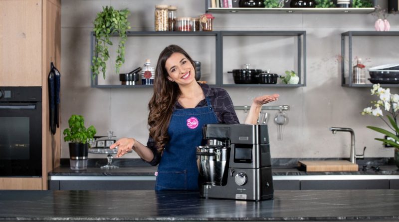 Kenwoods neue Cooking Chef XL in der exklusiven Sally-Edition in trendigem Schwarz.