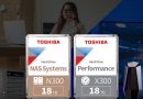 Die Speicherkapazität der X300- und N300-Harddisks von Toshiba auf 18 Terabyte erweitert