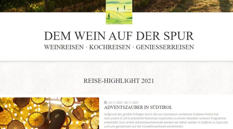 Reise nach Südtirol mit Dem Wein auf der Spur - Screenshot sysbus