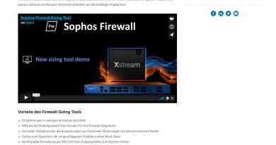 Sophos bietet Dienst zum Finden der richtigen Firewall