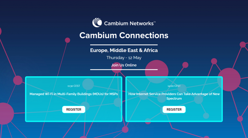 Online-Veranstaltung von Cambium Networks