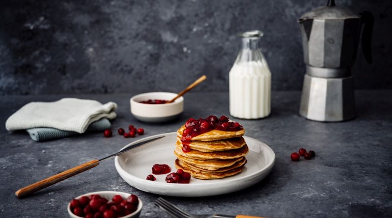 Genuss am Wochenende – Buchweizen-Cranberry Pancakes