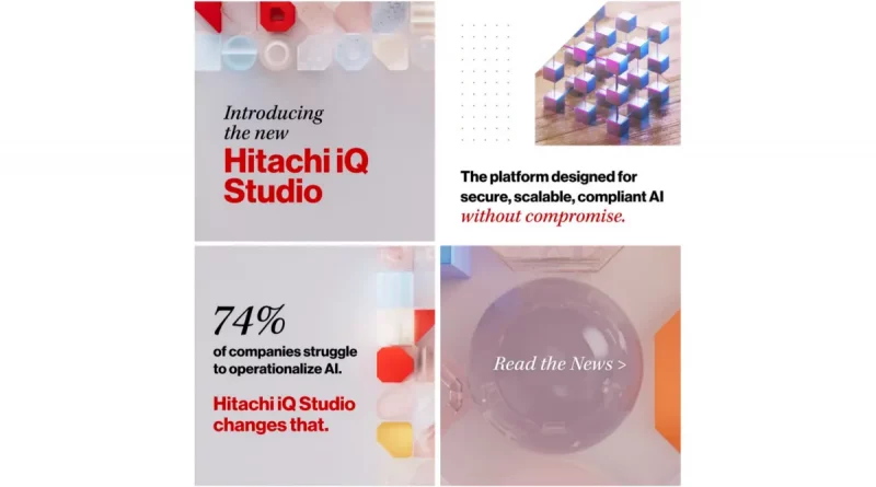 Hitachi iQ Studio: No-Code-KI-Agenten für Unternehmen ohne Spezialistenteams