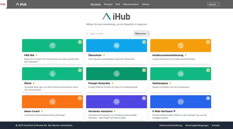 IntraFind bietet kostenloses GenAI-Produktivitätstool an