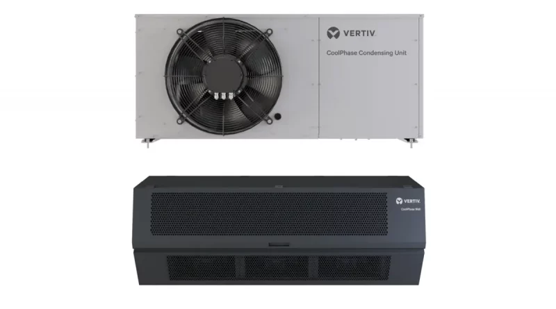 Vertiv erweitert sein Kühlungsportfolio in der EMEA-Region um ein neues wandmontiertes Kühlsystem für Edge-Anwendungen und kleine Datenräume