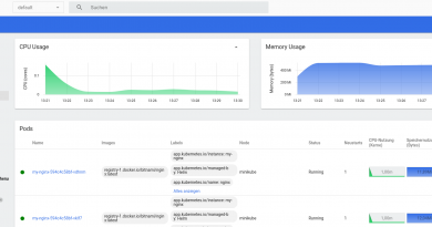Kubernetes und helm charts
