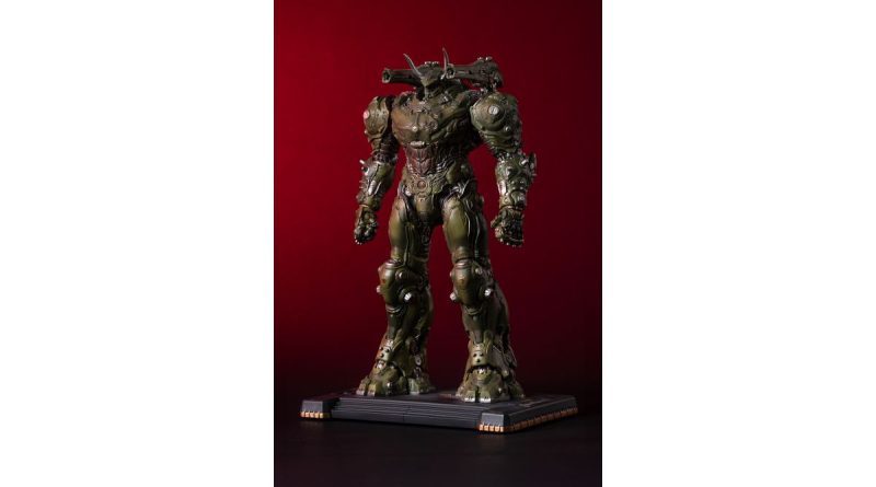 DOOM: The Dark Ages – Atlan Desktop Statue ab sofort im offiziellen Bethesda Gear Store erhältlich